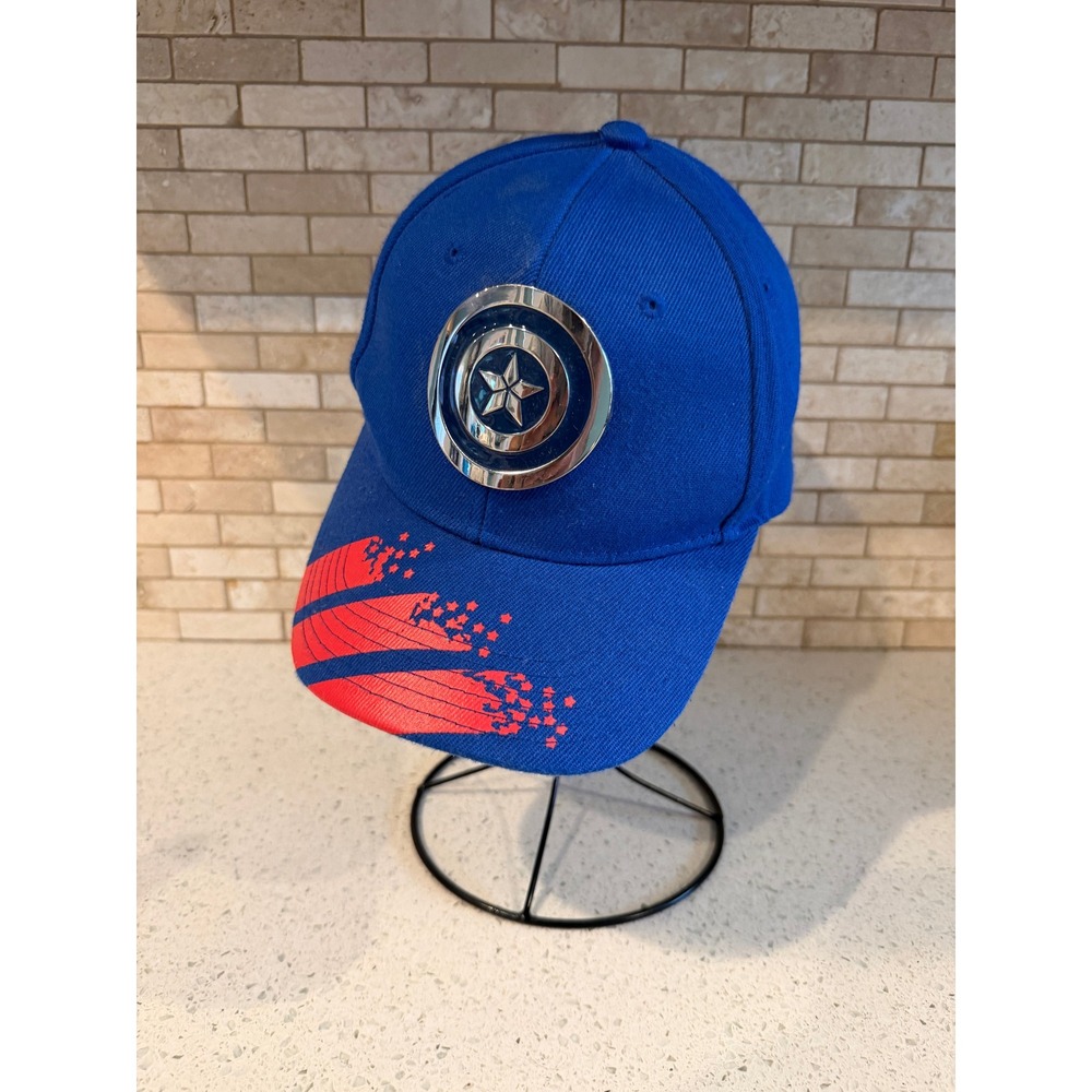 Disney Parks Marvel Captain America The First Avenger Adult Hat 2024 Snapback